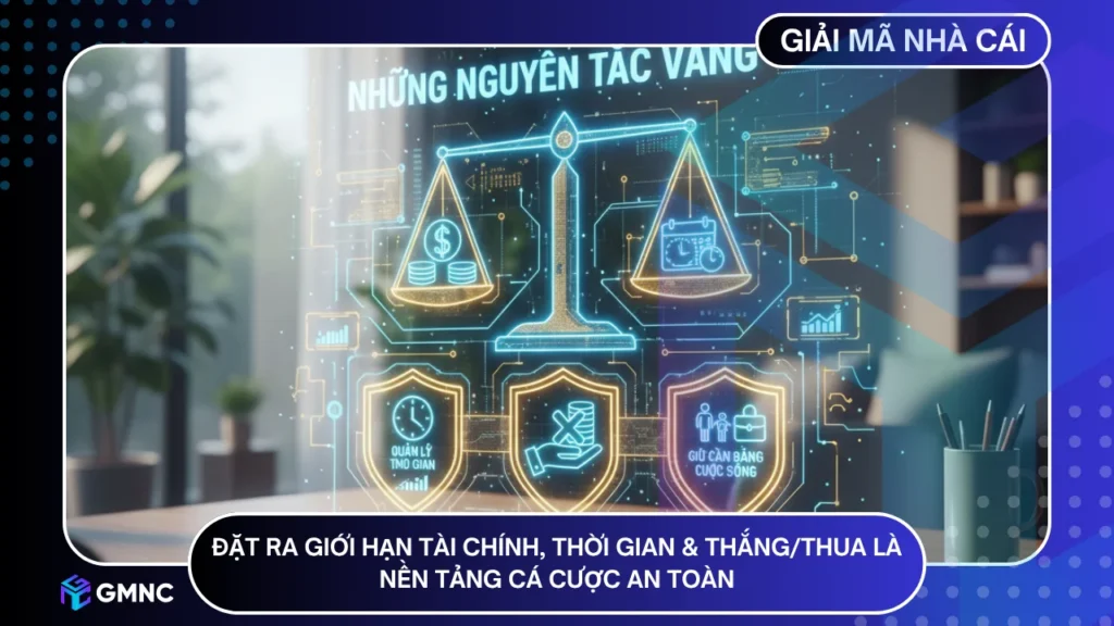 Đặt ra giới hạn tài chính, thời gian & thắng/thua là nền tảng cá cược an toàn