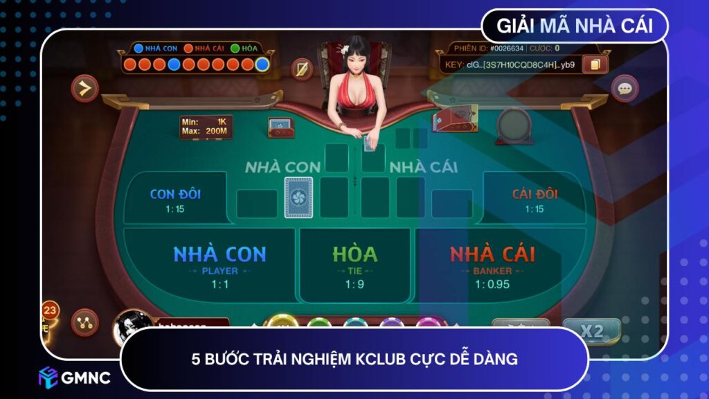5 Bước trải nghiệm KCLUB cực dễ dàng