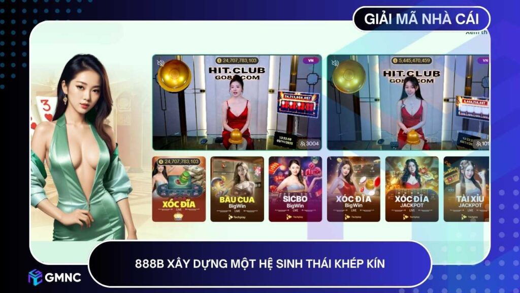 888B xây dựng một hệ sinh thái khép kín