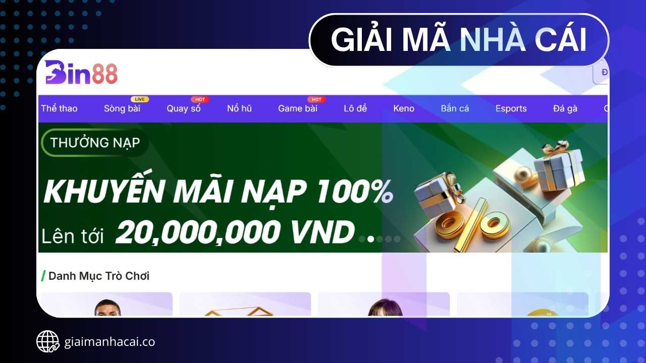 Trải Nghiệm Cùng BIN88 - Bứt Phá Công Nghệ Dẫn Đầu 2025!