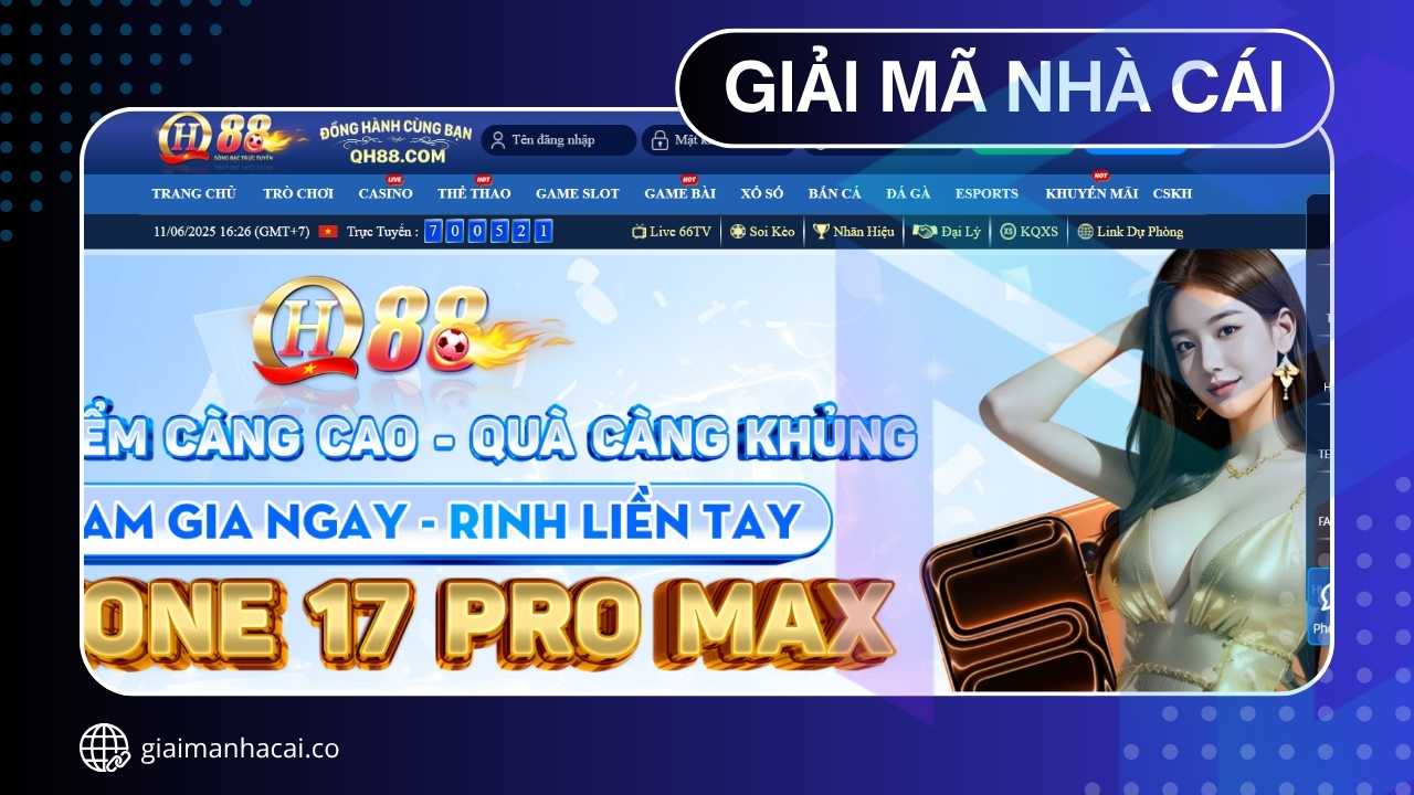 QH88 - Sân Chơi Toàn Diện Dành Cho Người Chơi Hiện Đại