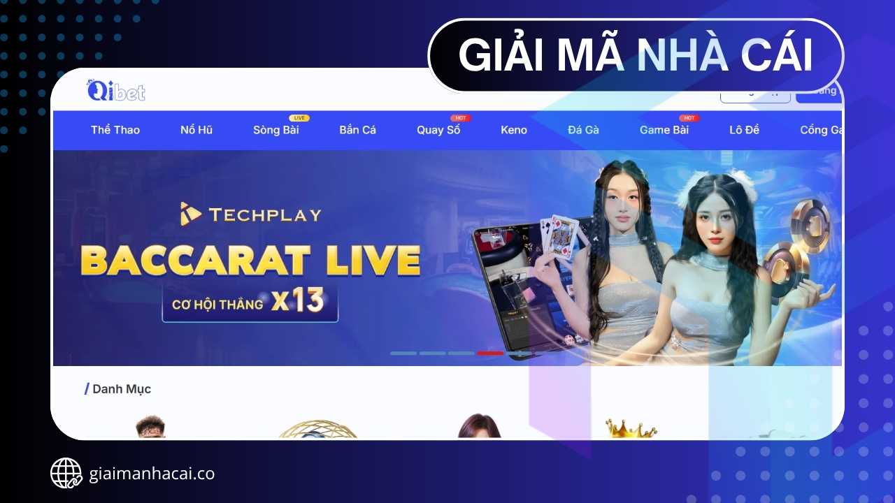 QIBET - Nền Tảng Giải Trí Toàn Diện Cho Người Chơi Việt 2025