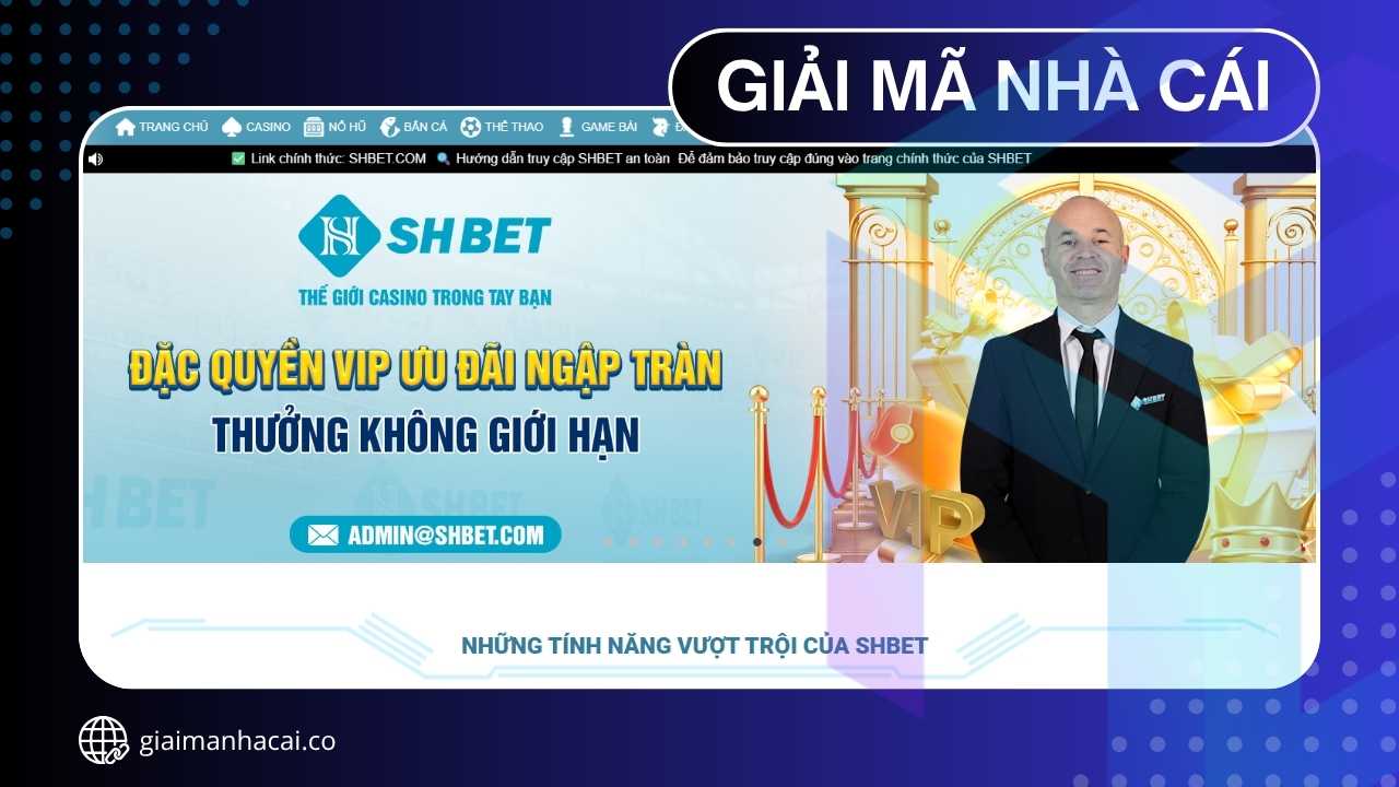 Cổng Giải Trí SHBET - Truy Cập An Toàn Trải Nghiệm Đẳng Cấp