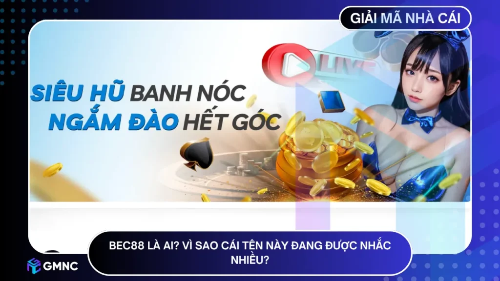 Bec88 là sân chơi nổ hũ tăng trưởng thần tốc, jackpot lớn và trả thưởng tức thì, thu hút cộng đồng slot khổng lồ