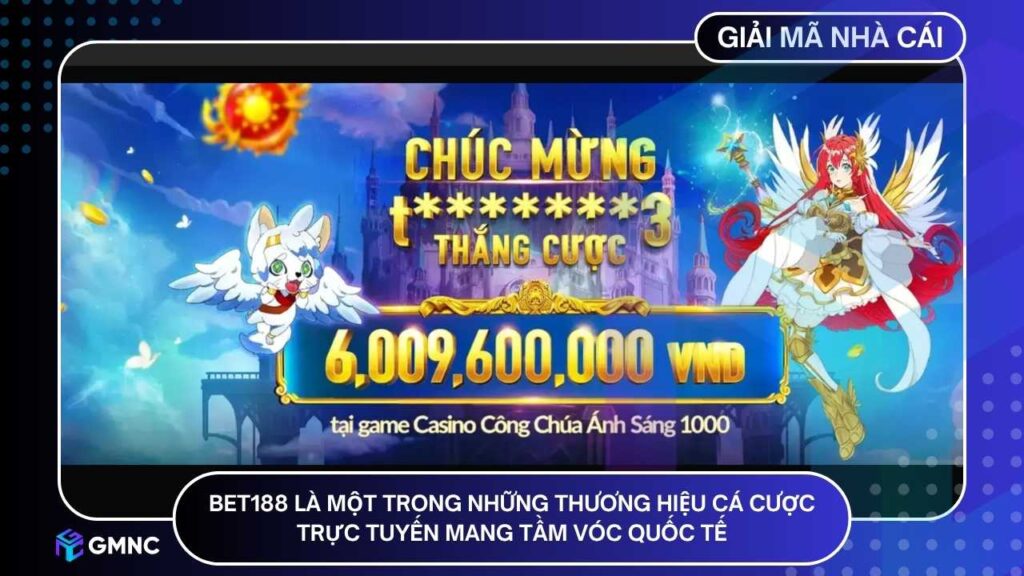 BET188 là một trong những thương hiệu cá cược trực tuyến mang tầm vóc quốc tế