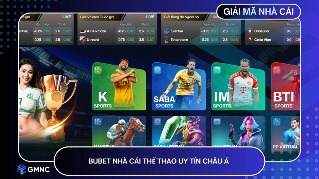 Bubet nhà cái thể thao uy tín châu Á