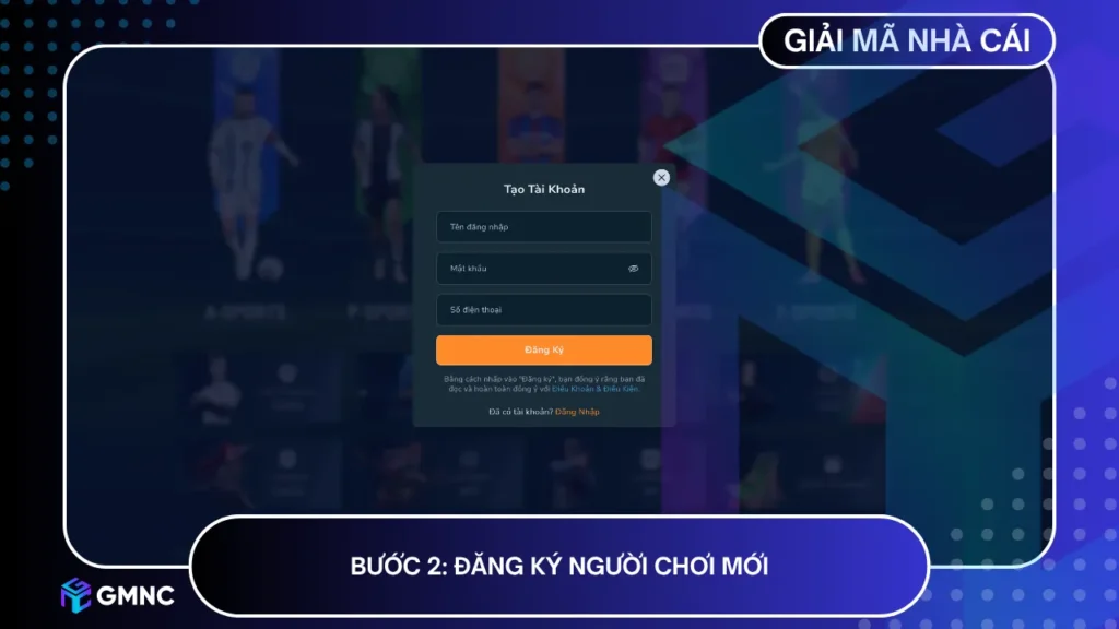 Ta88 đăng ký người chơi mới đơn giản xác minh nhanh qua email và điện thoại