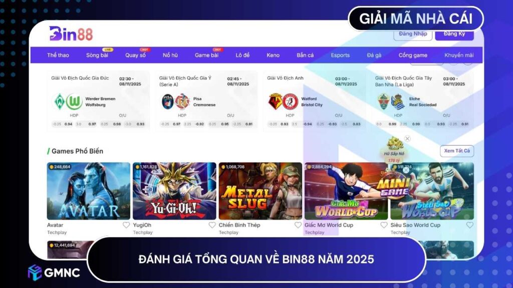 BIN88 đang khẳng định vị thế của mình bằng cách kết hợp giữa công nghệ hiện đại