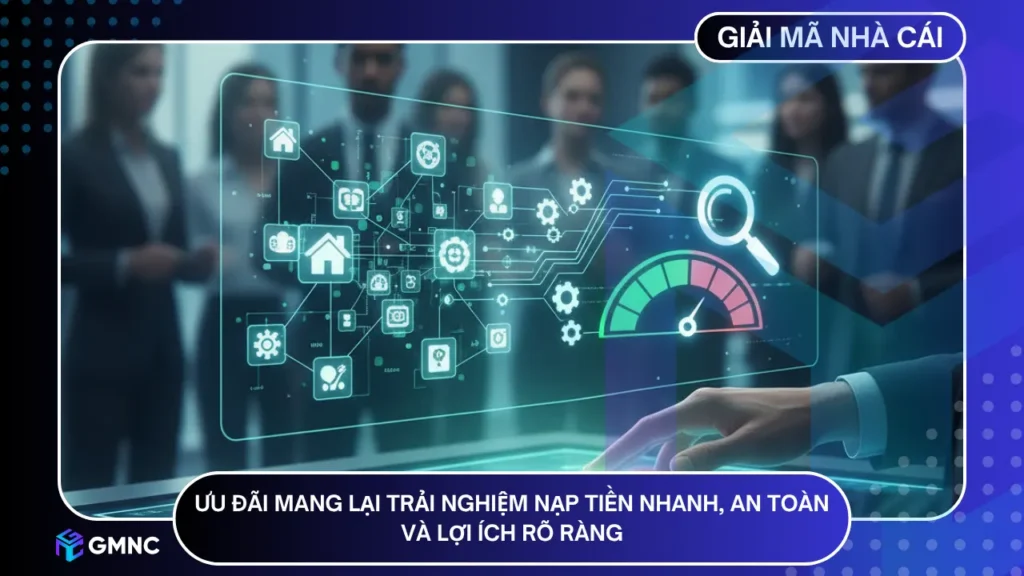 GMNC đánh giá: Ưu đãi mang lại trải nghiệm nạp tiền nhanh, an toàn và lợi ích rõ ràng