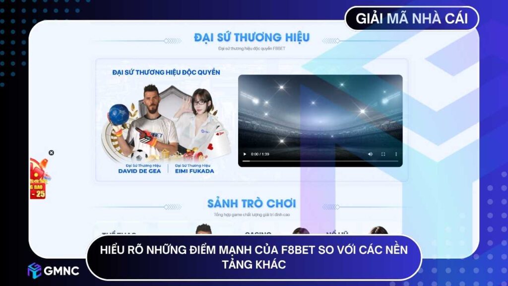 Hiểu rõ những điểm mạnh của F8BET so với các nền tảng khác