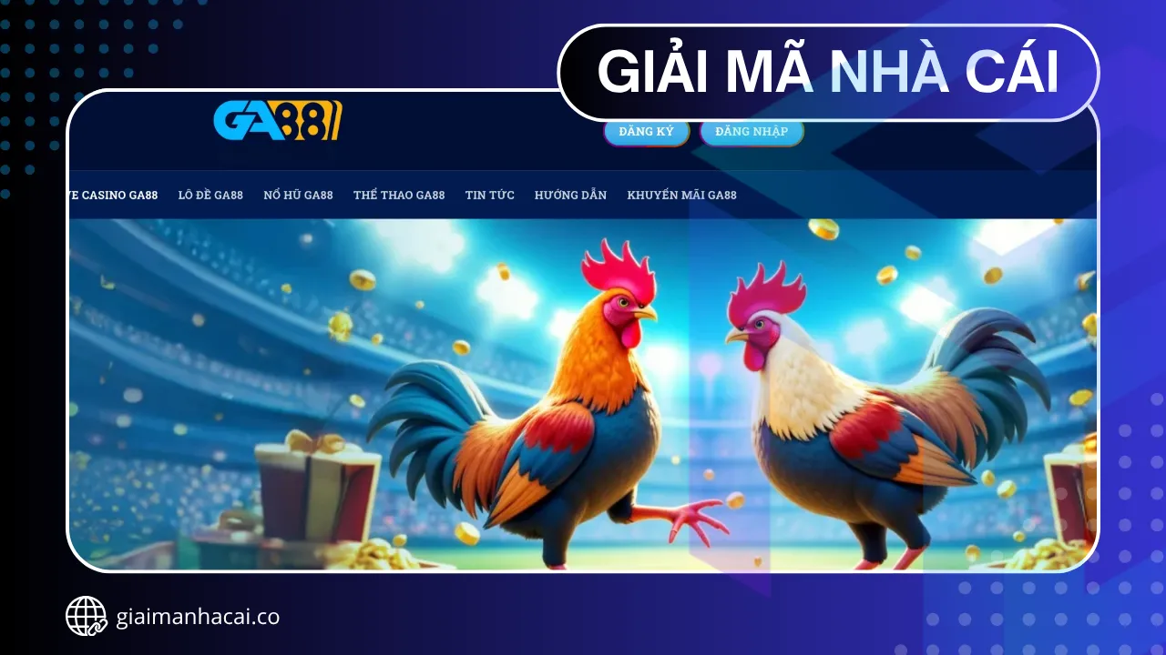 Ga88 - Nhà cái đá gà online đáng tin cậy nhất châu Á
