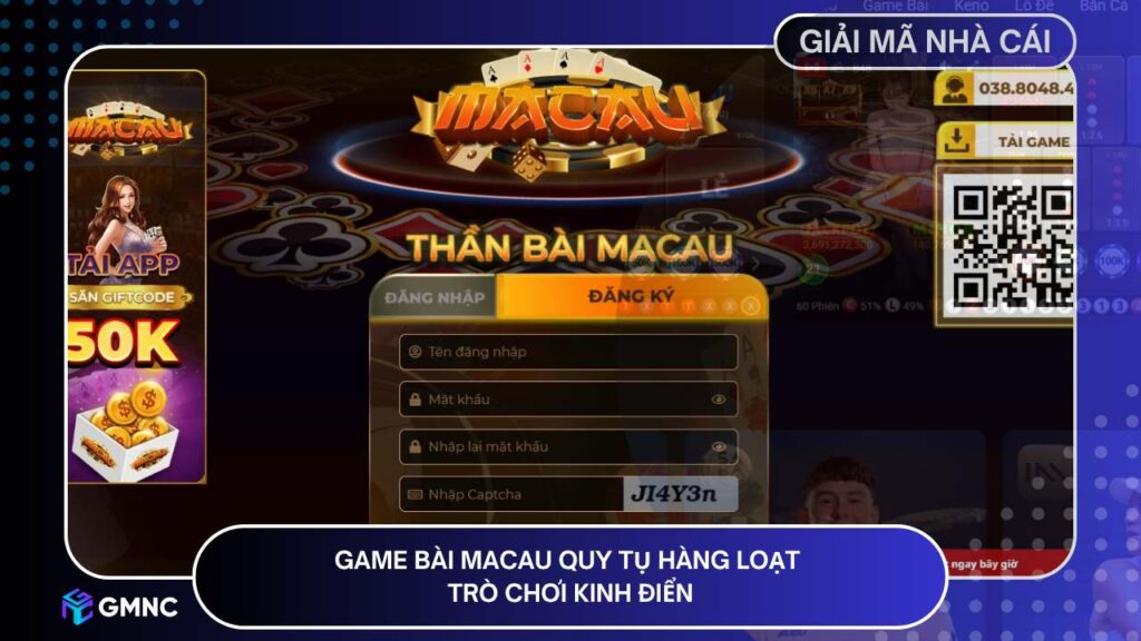 Game Bài MACAU quy tụ hàng loạt trò chơi kinh điển