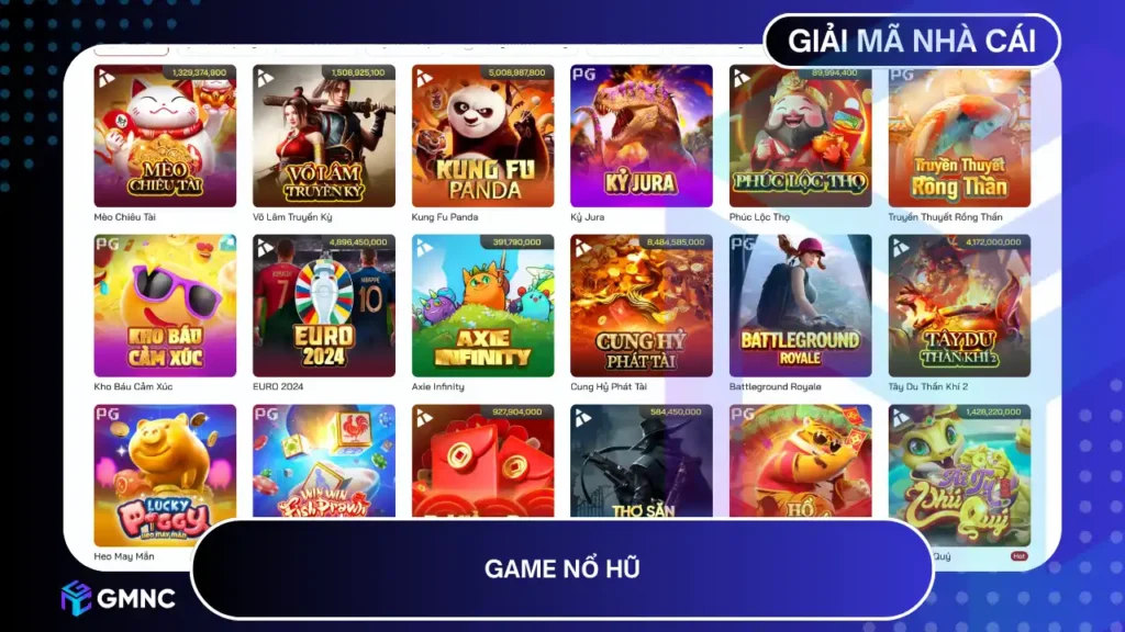 Nổ hũ Hdbet đa dạng game, hiệu ứng 3D sống động