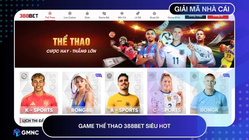 Game thể thao 388bet siêu hot