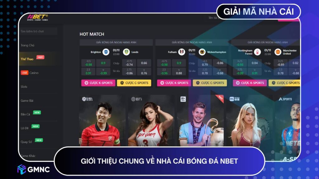 Giới thiệu chung về nhà cái bóng đá NBET
