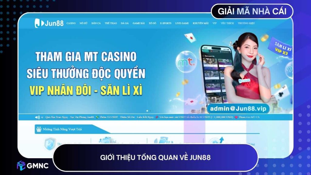 JUN88 là thương hiệu cá cược trực tuyến được cấp phép hợp pháp và vận hành minh bạch