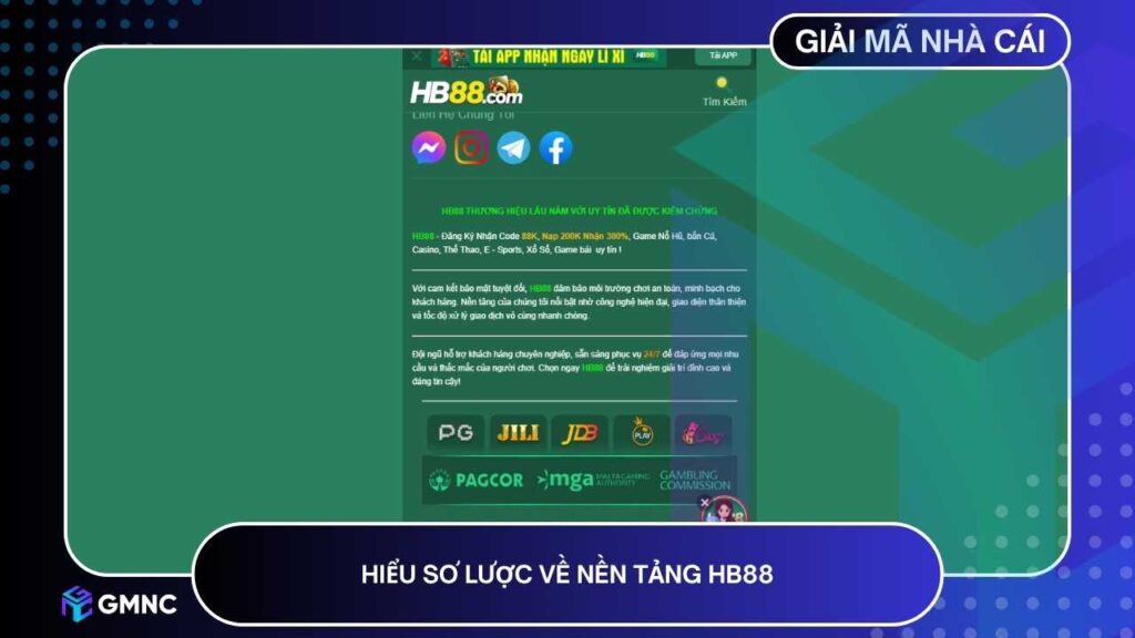 HB88 là cổng game giải trí trực tuyến được phát triển với định hướng hiện đại hóa