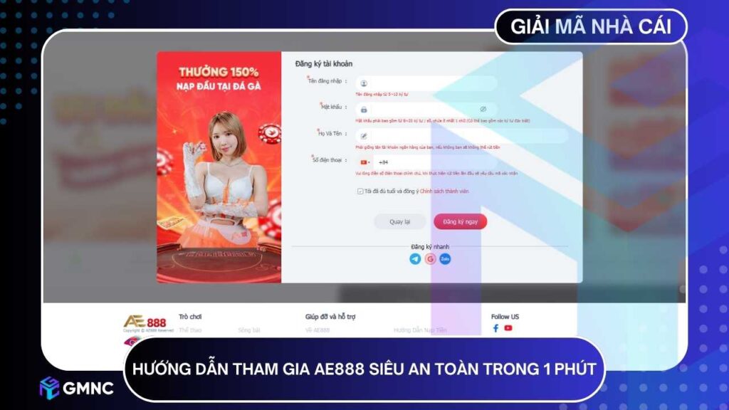 Mọi bước đều được tối ưu hóa để đảm bảo dễ hiểu, nhanh gọn và an toàn