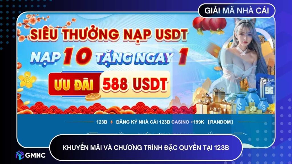 Những chương trình khuyến mãi của 123B tiêu biểu năm 2025