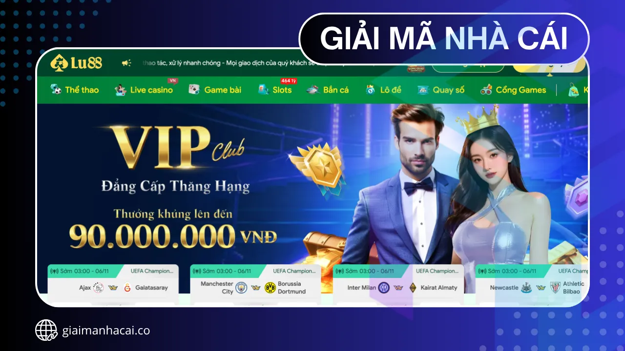 Lu88 – Nhà cái thể thao tạo làn sóng cược mới 2025