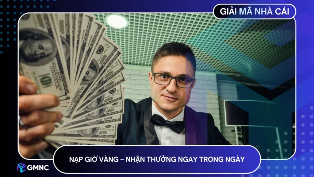 Nạp giờ vàng tại Ho88 nhận thưởng ngay 688.000 VNĐ