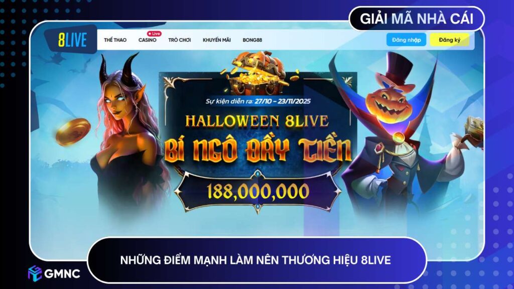 Những điểm mạnh làm nên thương hiệu 8LIVE 