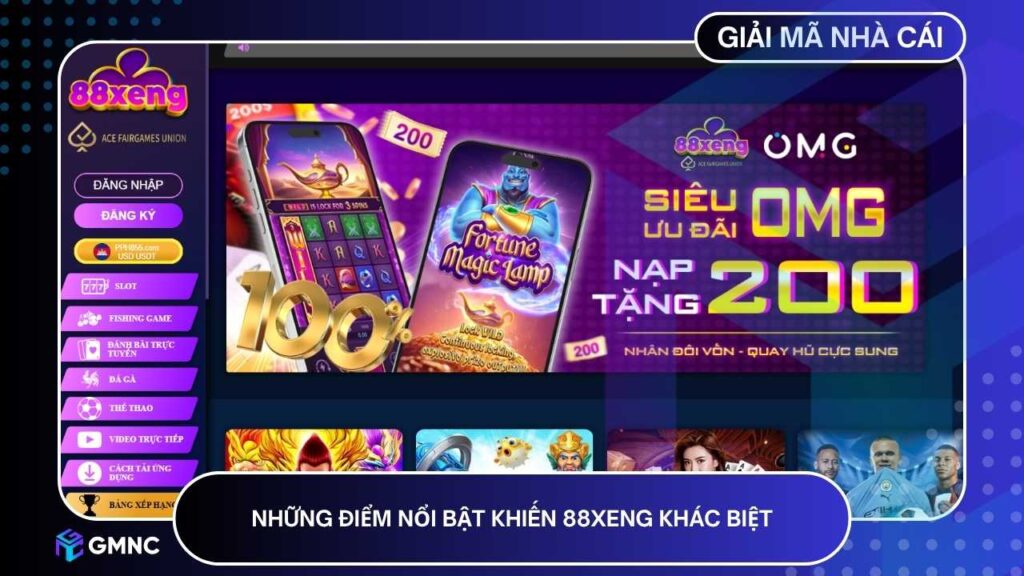 Những điểm nổi bật khiến 88XENG khác biệt trên thị trường