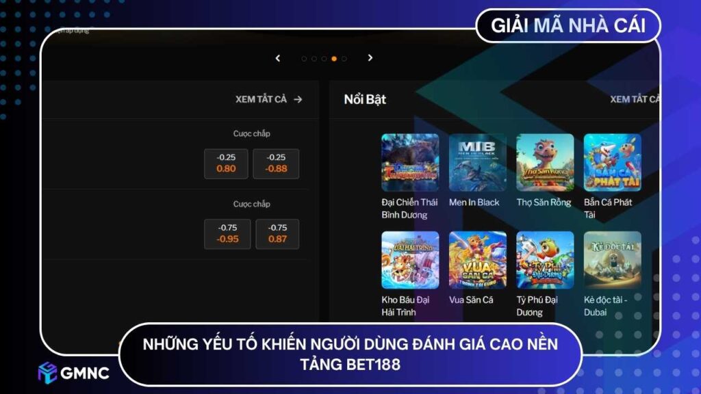 BET188 ghi dấu bởi cách vận hành chuyên nghiệp kèm tốc độ xử lý vượt trội