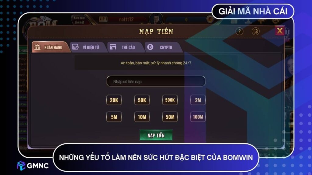 Những yếu tố làm nên sức hút đặc biệt của BOMWIN