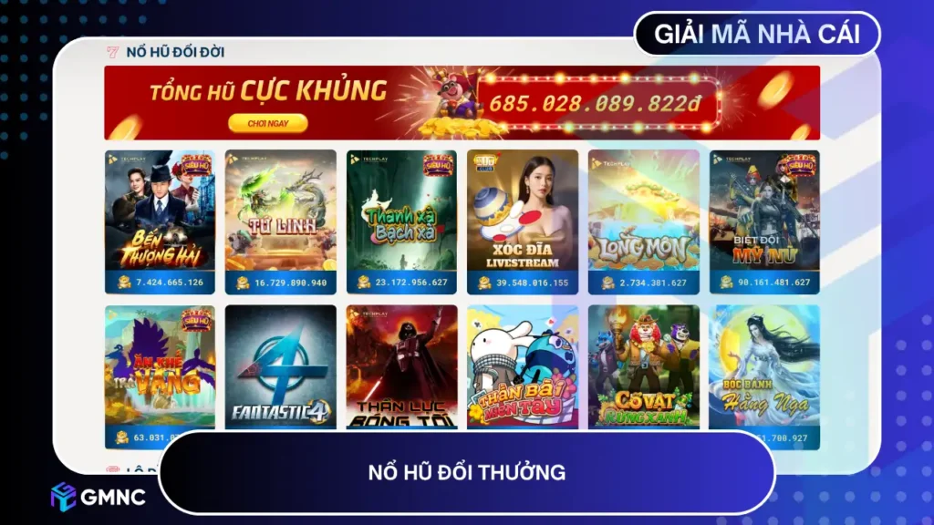 Sin88 tạo trải nghiệm nổ hũ đa chủ đề và đồ họa sống động