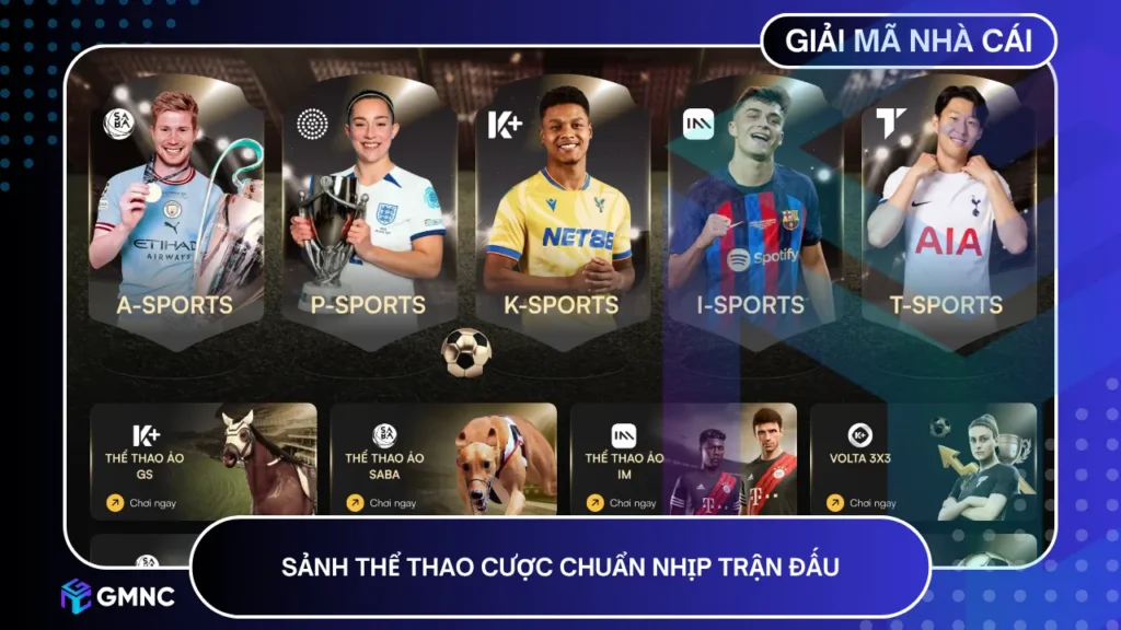 Thể thao tại Tip88 có giao diện tối giản, cập nhật kèo realtime, tốc độ phản hồi nhanh