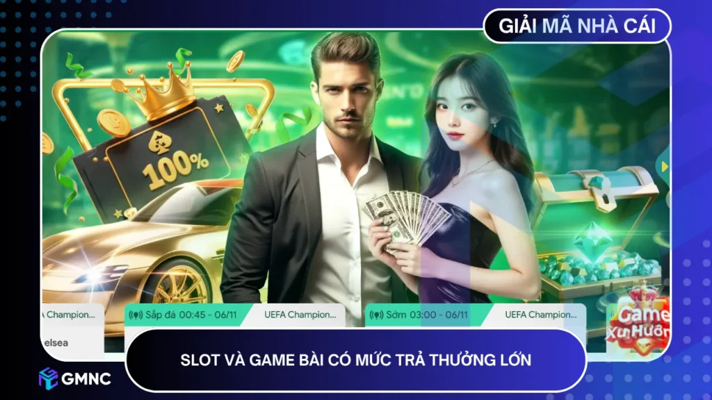 Lu88 mang đến slot và game bài đa dạng với tỷ lệ trả thưởng cao minh bạch và công bằng