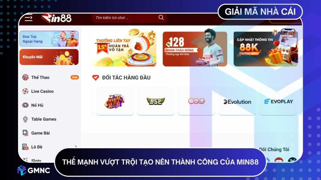MIN88 còn được cộng đồng đánh giá cao về tính tiện lợi