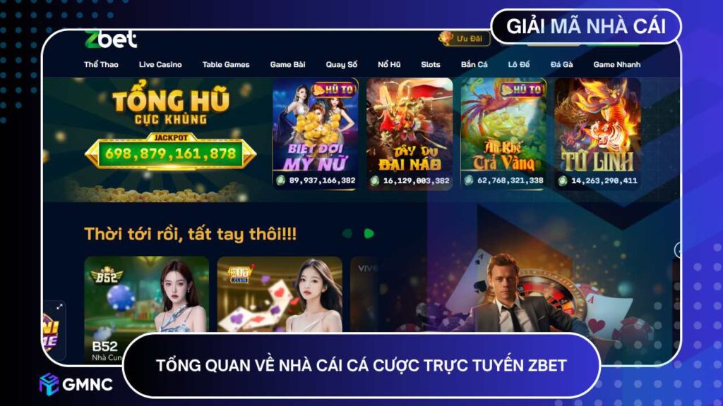Tổng quan về nhà cái cá cược trực tuyến ZBET