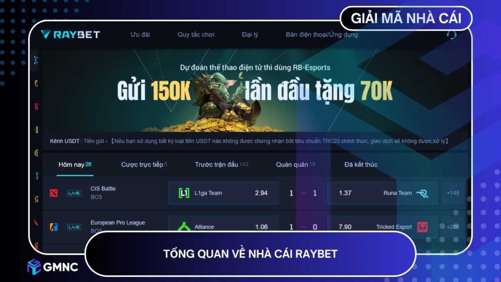 Tổng hợp thông tin nổi bật về nhà cái RAYBET