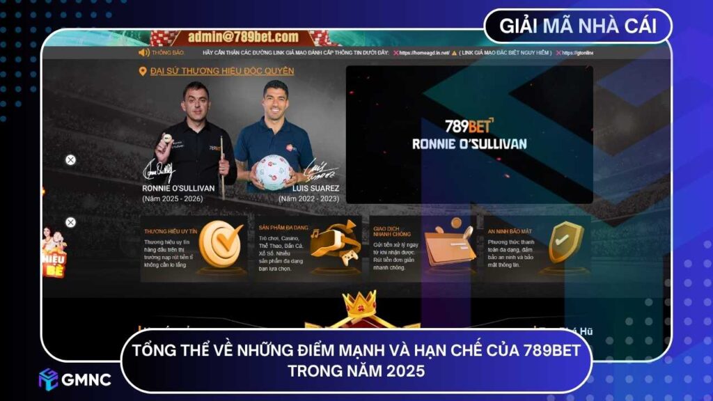 Tổng thể về những điểm mạnh và hạn chế của 789BET trong năm 2025