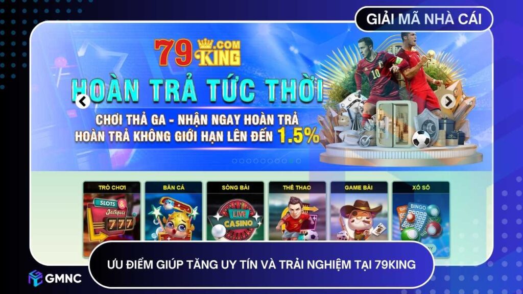 Sự thành công của 79KING xây dựng dựa trên phản hồi thực tế từ cộng đồng người dùng.