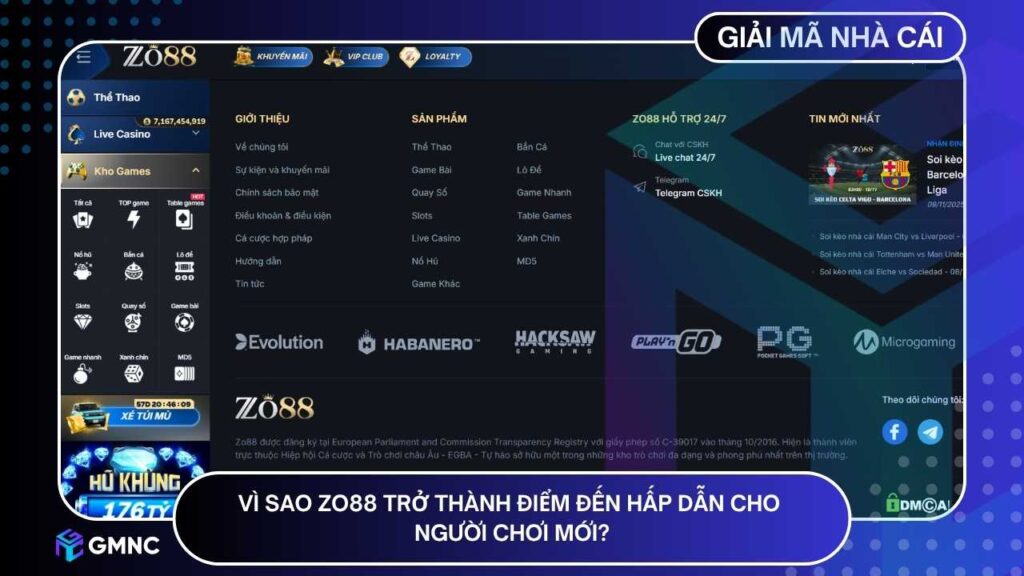 ZO88 còn là một nền tảng đề cao trải nghiệm người dùng và công bằng