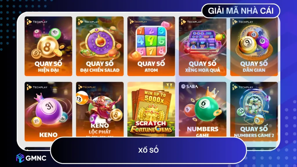 Xổ số Xibet có kết quả gọn và rõ, phù hợp người thích dự đoán số tức thời